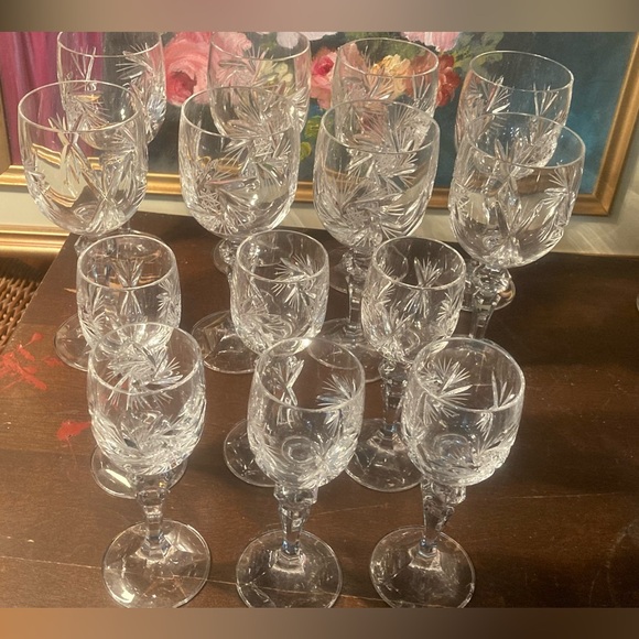 Crystal glasses - Picture 5 of 8